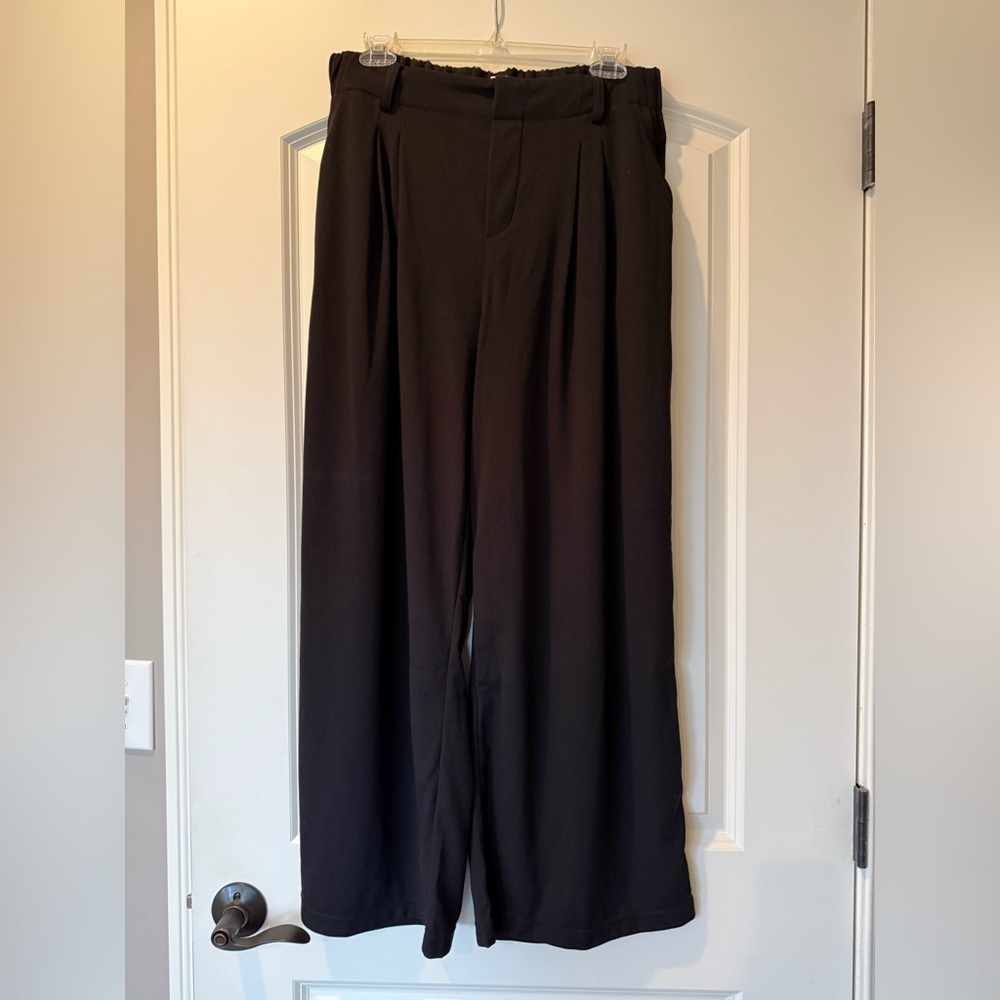 HALARA Men's Elegant Black Dress Pants